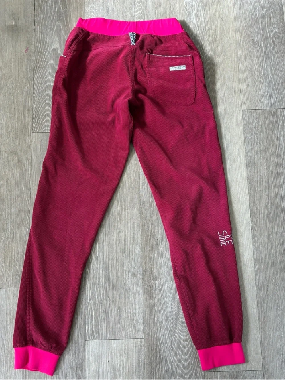 La Sportiva hiking climbing pants Stretch corduroy joggers Size XS - Picture 8 of 10